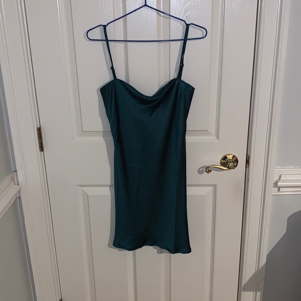 Beginning Boutique Riri Teal Party Dress